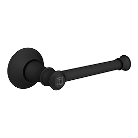 Trafalgar Toilet Roll Holder - Matt Black