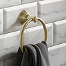 Trafalgar Towel Ring - Brushed Brass