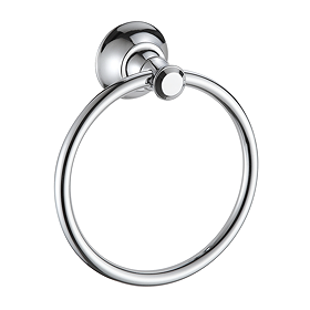 Trafalgar Towel Ring - Chrome