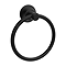 Trafalgar Towel Ring - Matt Black