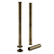Trafalgar Traditional Antique Brass Adjustable Shrouds for Roll Top Baths