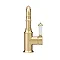 Trafalgar Traditional Gold Mono Basin Mixer Tap  Profile Large Image