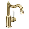 Trafalgar Traditional Gold Mono Basin Mixer Tap