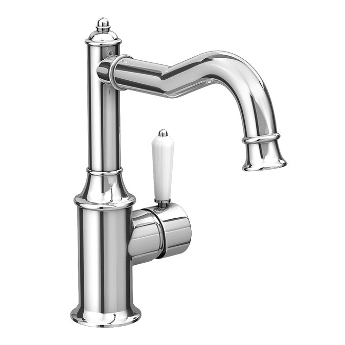 Trafalgar Traditional Chrome Mono Basin Mixer Tap