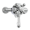 Trafalgar Traditional Dual Exposed Thermostatic Shower Valve with Slider Rail Kit