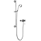 Trafalgar Traditional Dual Exposed Thermostatic Shower Valve with Slider Rail Kit