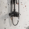 Trafalgar Traditional Dual Exposed Thermostatic Shower Valve Matt Black