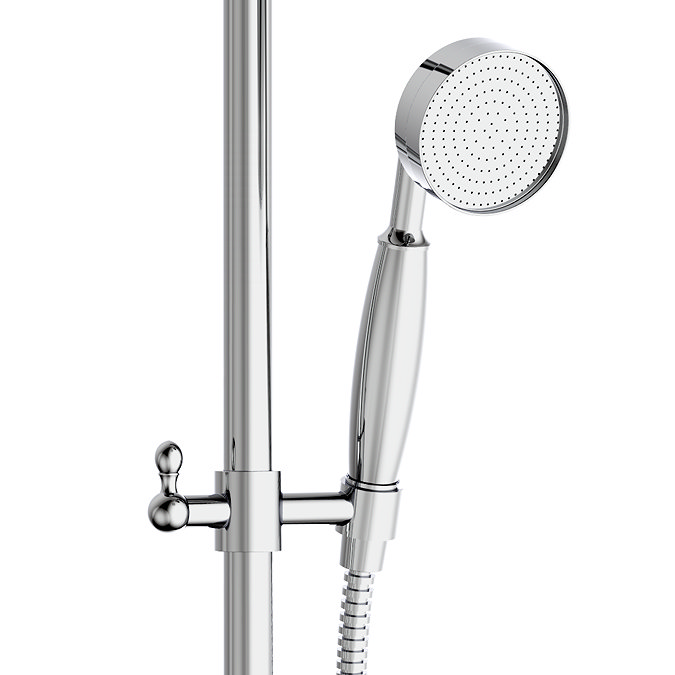 Trafalgar Traditional Luxury Rigid Riser Kit with Diverter + Dual Exposed Shower Valve