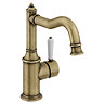Trafalgar Traditional Mono Basin Mixer Tap - Antique Brass