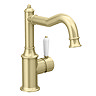 Trafalgar Traditional Mono Basin Mixer Tap - Brushed Brass