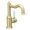 Trafalgar Traditional Mono Basin Mixer Tap - Brushed Brass
