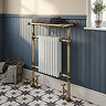 Trafalgar Traditional Radiator with Shelf - Antique Brass
