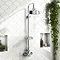 Trafalgar Traditional Shower incl. Rigid Riser, Fixed Head & Soap Basket Large Image