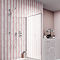 Trafalgar Traditional Shower Slide Rail Kit Chrome