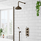 Trafalgar Traditional Triple Concealed Thermostatic Shower Valve Antique Brass