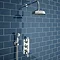 Trafalgar Traditional Triple Concealed Thermostatic Shower Valve  In Bathroom Large Image