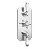 Trafalgar Traditional Triple Concealed Thermostatic Shower Valve Chrome