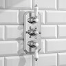 Trafalgar Traditional Triple Concealed Thermostatic Shower Valve Chrome