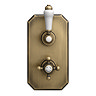 Trafalgar-Traditional-Twin-Concealed-Thermostatic-Shower-Valve-Antique-Brass