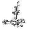 Trafalgar Traditional Exposed Twin Shower Valve Chrome
