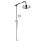 Trafalgar Triple Exposed Thermostatic Shower Valve + Luxury Rigid Riser Kit