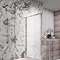 Trafalgar Triple Exposed Thermostatic Shower Valve + Slider Rail Kit with Rigid Riser