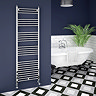Trafalgar W500 x H1600mm Traditional Heated Ladder Towel Rail - Straight Large Image