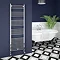 Trafalgar W500 x H1600mm Traditional Heated Ladder Towel Rail - Straight Large Image