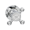 Trafalgar Wall Mounted Basin Spout and Crosshead Stop Taps Chrome