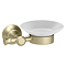 Trafalgar Wall Mounted Soap Dish - Brushed Brass