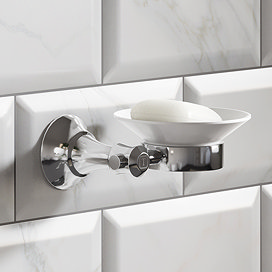 Trafalgar Wall Mounted Soap Dish - Chrome