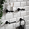 Trafalgar Wall Mounted Soap Dish - Matt Black