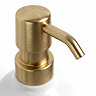 Trafalgar Wall Mounted Soap Dispenser - Brushed Brass