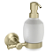 Trafalgar Wall Mounted Soap Dispenser - Brushed Brass