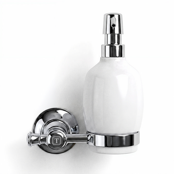 Trafalgar Wall Mounted Soap Dispenser - Chrome