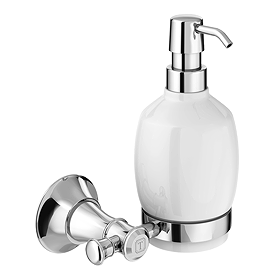 Trafalgar Wall Mounted Soap Dispenser - Chrome