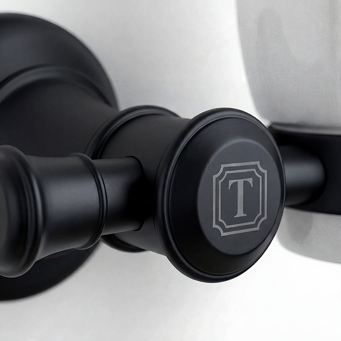 Trafalgar Wall Mounted Soap Dispenser - Matt Black