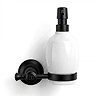 Trafalgar Wall Mounted Soap Dispenser - Matt Black