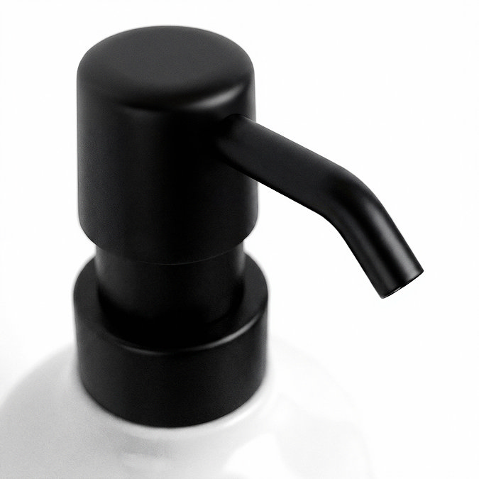 Trafalgar Wall Mounted Soap Dispenser - Matt Black