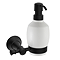 Trafalgar Wall Mounted Soap Dispenser - Matt Black