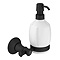 Trafalgar Wall Mounted Soap Dispenser - Matt Black