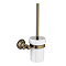Trafalgar Wall Mounted Toilet Brush - Antique Brass