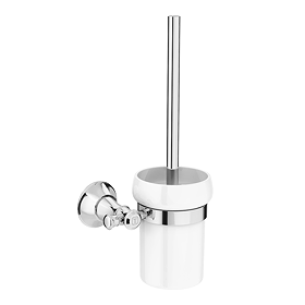 Trafalgar Wall Mounted Toilet Brush - Chrome