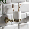 Trafalgar Wall Mounted Tumbler - Antique Brass