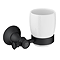Trafalgar Wall Mounted Tumbler - Matt Black