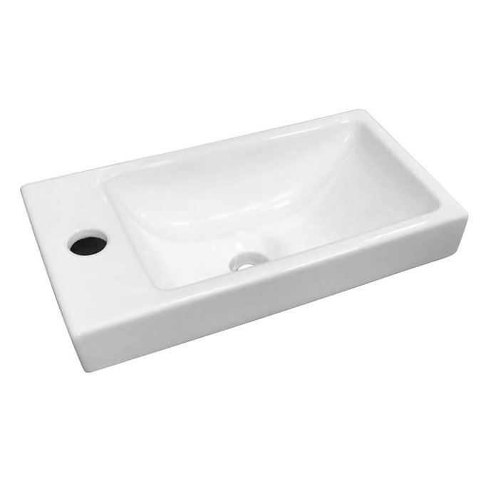 Trafalgar White Cloakroom Suite Feature Large Image
