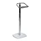 Trafalgar White Marble Effect Freestanding Toilet Roll Holder Large Image