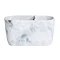 Trafalgar White Marble Effect Polyresin Electric Toothbrush Holder Large Image