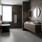Travis Grey Concrete Effect Floor Tiles - 600 x 600mm