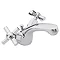 Tre Mercati Charleston Mono Basin Mixer Tap with Pop Up Waste - Chrome - 1406 Large Image